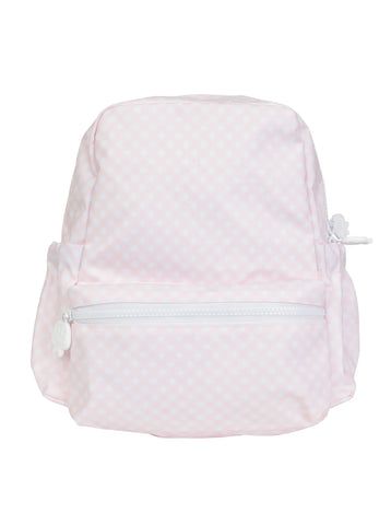 Pink Gingham Tot Backpack