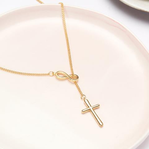 Mom To Be Cross Necklace