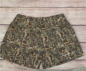 Vintage Camo Mallard Shorts